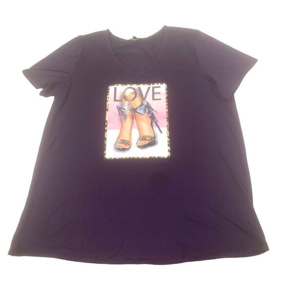 Bling Heels T-shirt - Picture 1 of 3